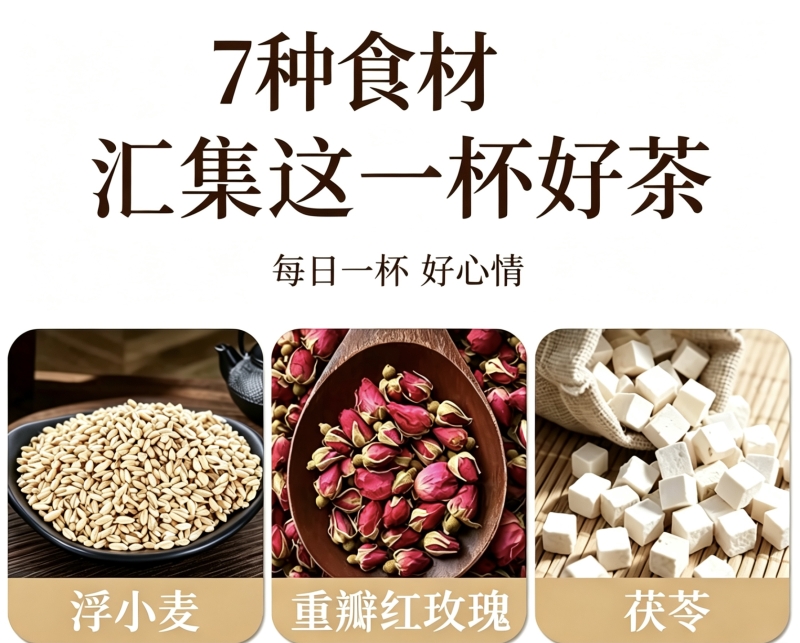 浅眠多梦的温和调理:玫瑰佛手甘麦茶的食养逻辑与情绪养生 浅眠多梦的温和调理:玫瑰佛手甘麦茶的食养逻辑与情绪养生